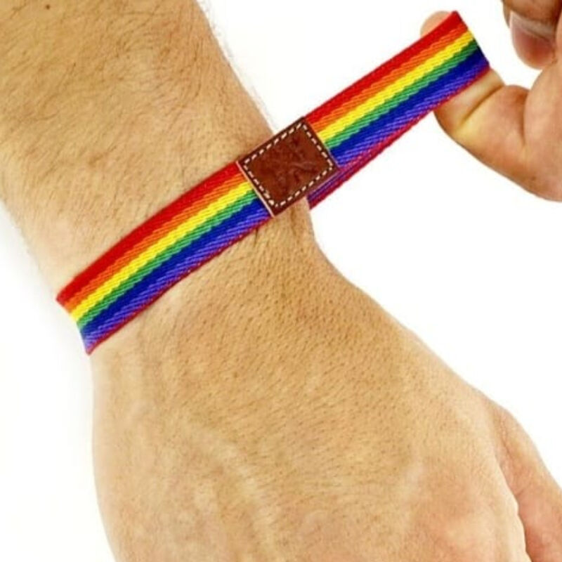 PRIDE - LUXE RUBBEREN ARMBAND VOOR JONGENS