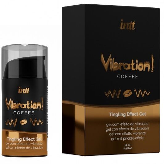 INTT MASSAGE &amp; ORALE SEX - MASSAGEGEL MET KOFFIESMAAK EN VERWARMEND EFFECT