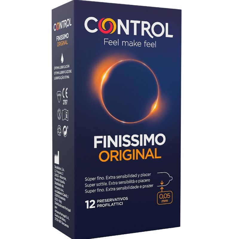 CONTROLE - FINISSIMO CONDOOMS 12 EENHEDEN