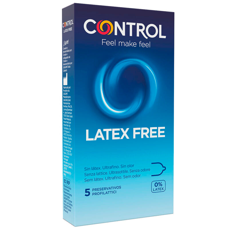 CONTROL - GRATIS LATEXVRIJE CONDOOMS 5 STUKS