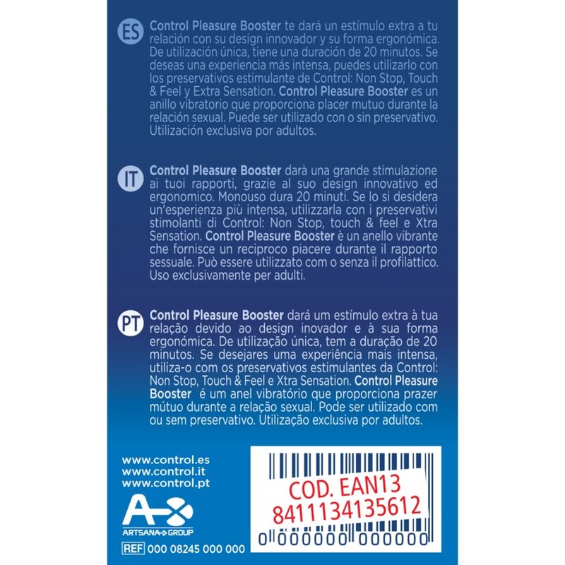 CONTROL - VIBRERENDE RING PLEZIERBOOSTER