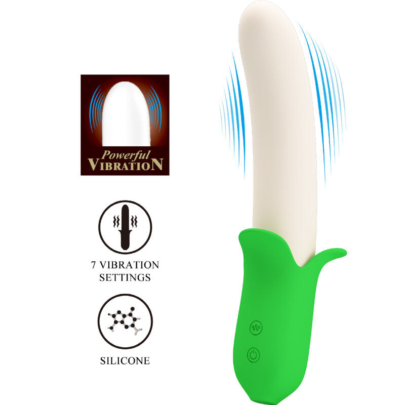PRETTY LOVE - BANANA KNIGHT SUPER POWER 7 VIBRATIES SILICONEN