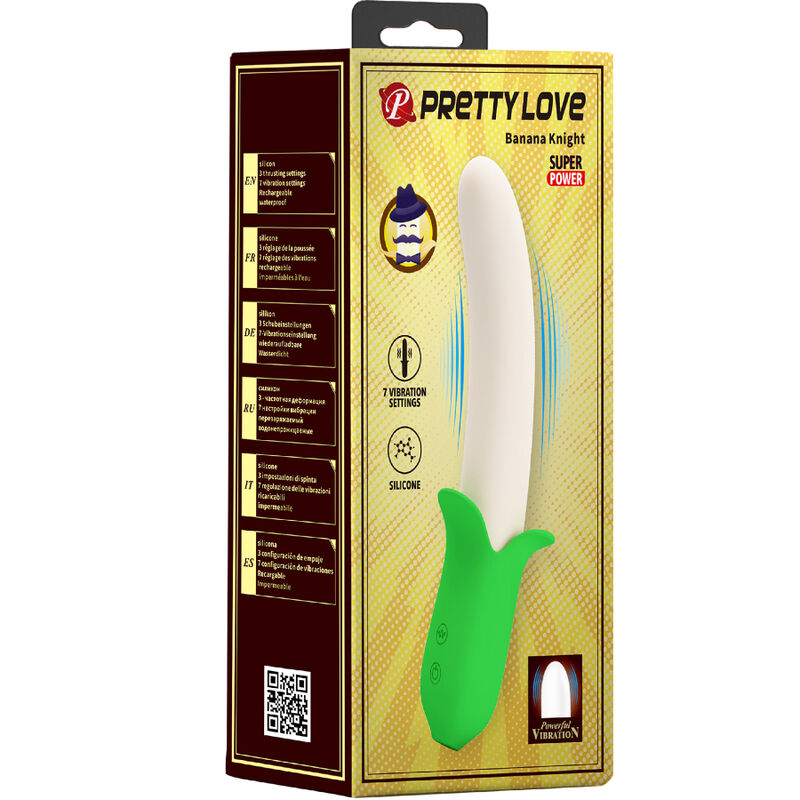PRETTY LOVE - BANANA KNIGHT SUPER POWER 7 VIBRATIES SILICONEN