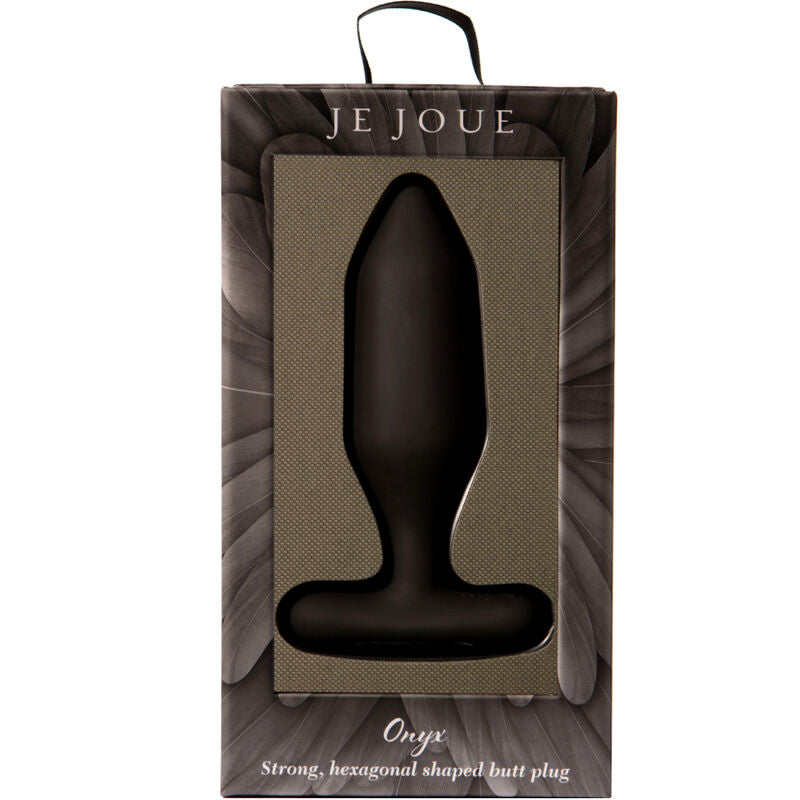 JE JOUE - ONYX ANAL PLUG VIBRATOR ZWART