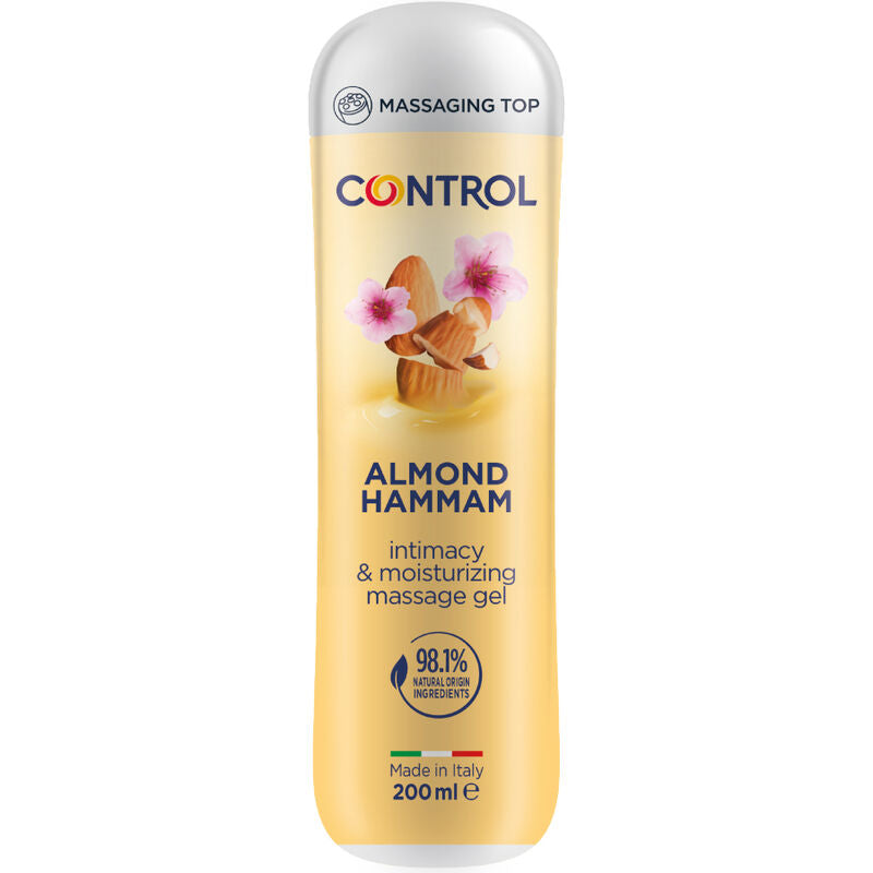 CONTROL - MASSAGEGEL 3 IN 1 AMANDELMELK 200 ML