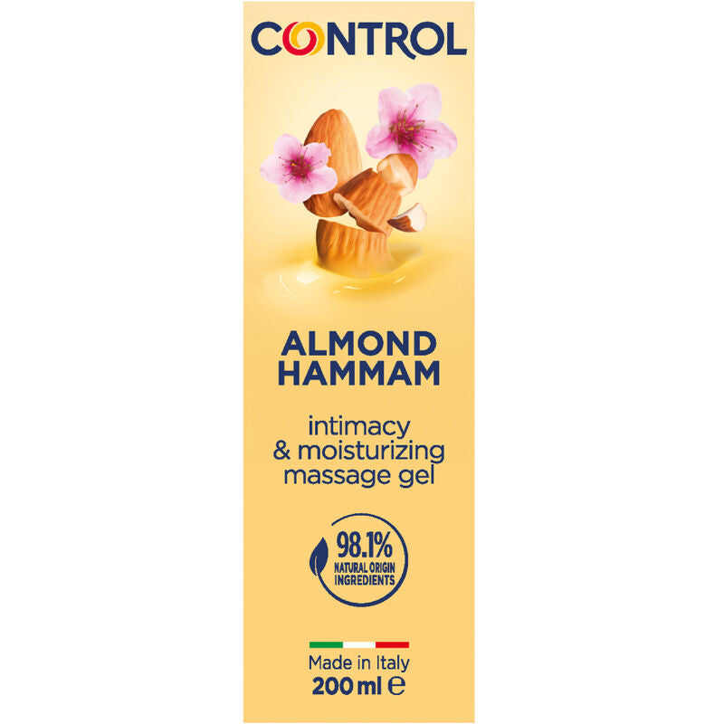 CONTROL - MASSAGEGEL 3 IN 1 AMANDELMELK 200 ML