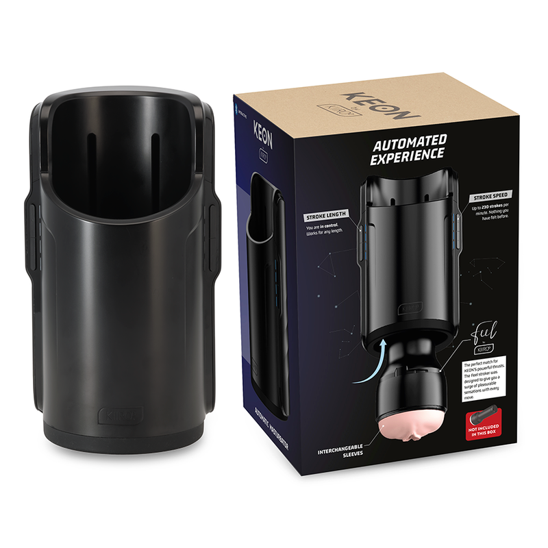 KIIROO - KEON + FEEL NICOLETTE SHEA STROKER + AQUA QUALITY GLUBRICANT 50 ML 