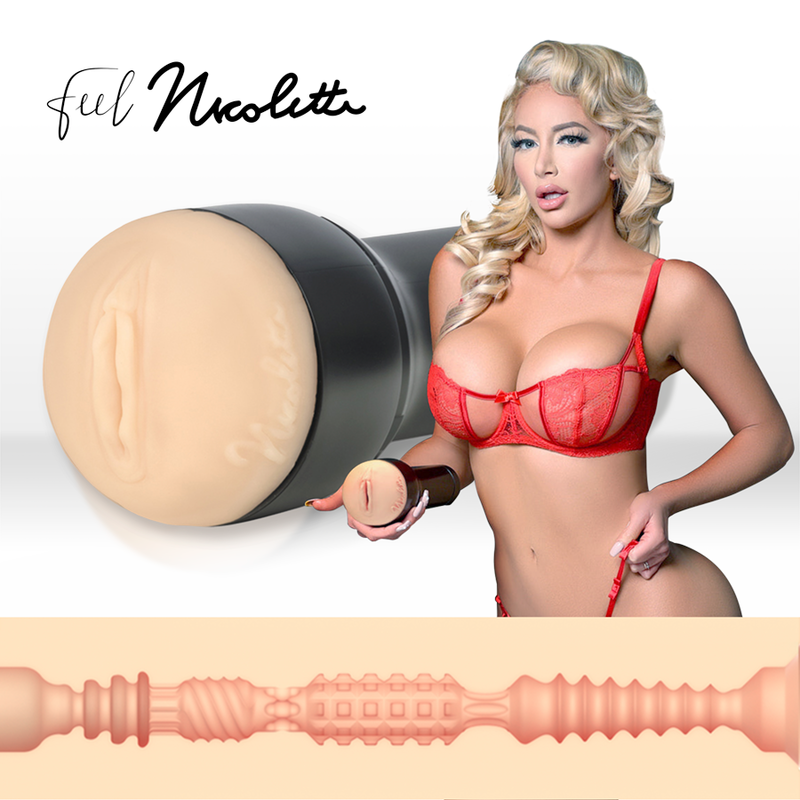 KIIROO - KEON + FEEL NICOLETTE SHEA STROKER + AQUA QUALITY GLUBRICANT 50 ML 