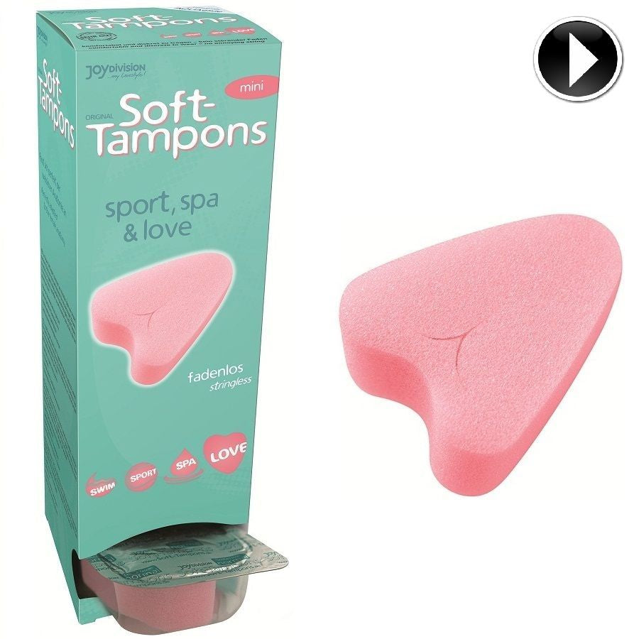 JOYDIVISION SOFT-TAMPONS - SOFT-TAMPONS ORIGINELE LOVE TAMPONS / 10 STUKS
