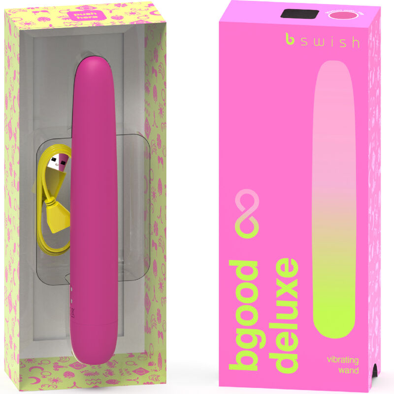 B SWISH - BGOOD INFINITE DELUXE OPLAADBARE ROZE SILICONEN VIBRATOR