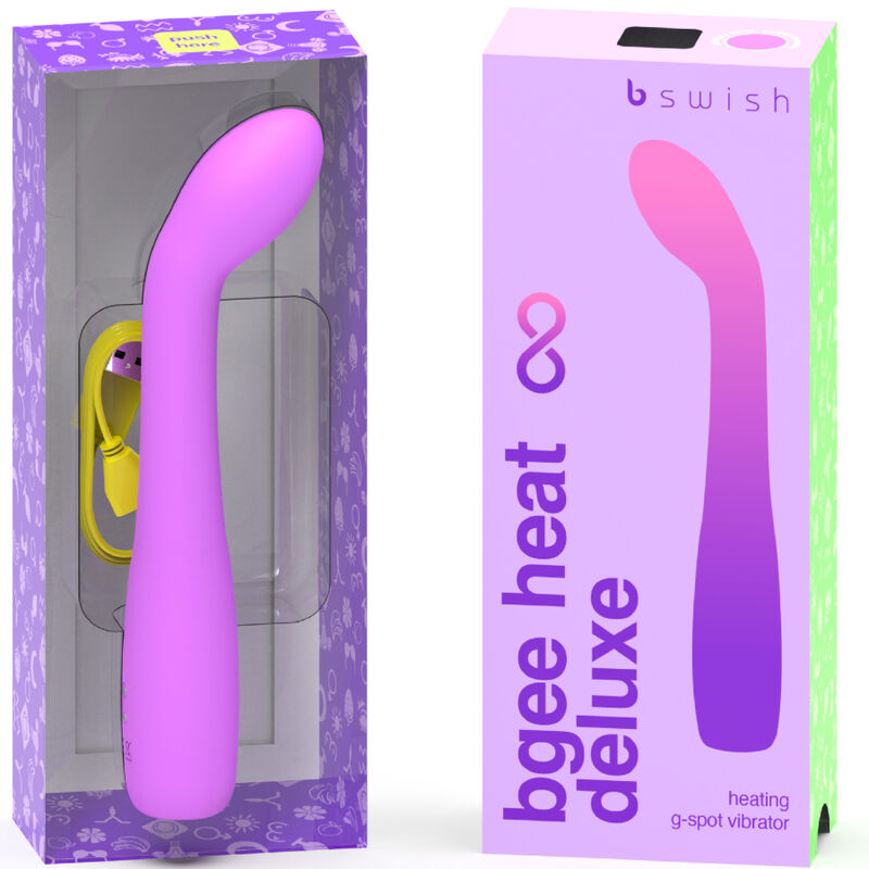 B SWISH - BGEE HEAT INFINITE DELUXE OPLAADBARE SILICONEN LAVENDEL VIBRATOR