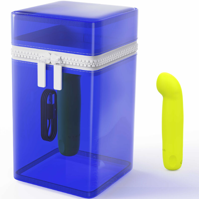 B SWISH - BCUTE CURVE INFINITE CLASSIC LIMITED EDITION OPLAADBARE SILICONEN VIBRATOR GEEL