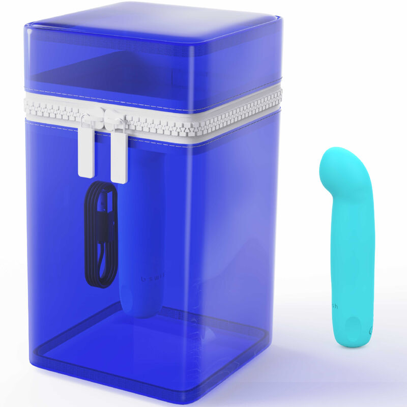 B SWISH - BCUTE CURVE INFINITE CLASSIC LIMITED EDITION OPLAADBARE VIBRATOR BLAUW SILICONEN
