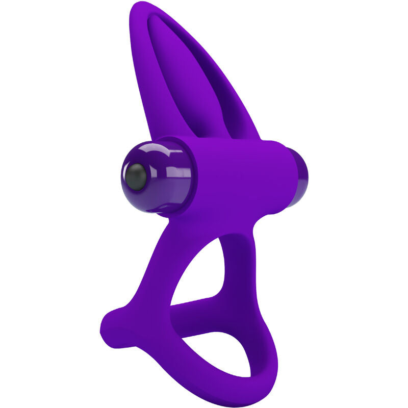 PRETTY LOVE - VIBRERENDE RING 10 VIBRATIES SILICONEN VIOLET