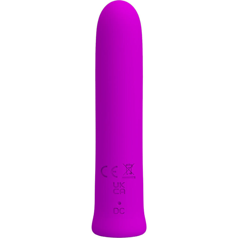 PRETTY LOVE - CURTIS MINI VIBRATOR SUPER POWER 12 VIBRATIES SILICONEN VIOLET
