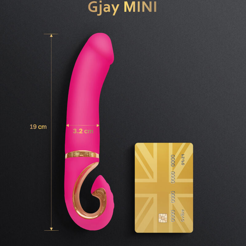 G-VIBE - GJAY MINI ROZE SILICONEN VIBRATOR