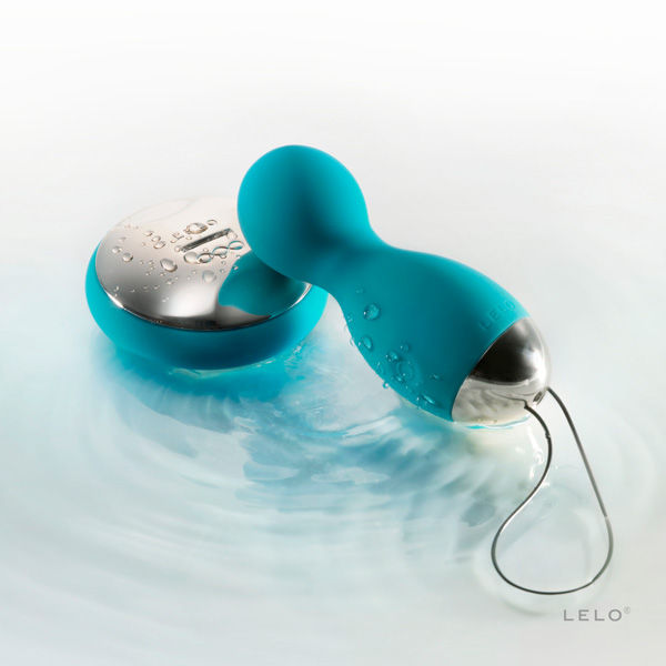 LELO - BLAUWE HULA BAL BADGE