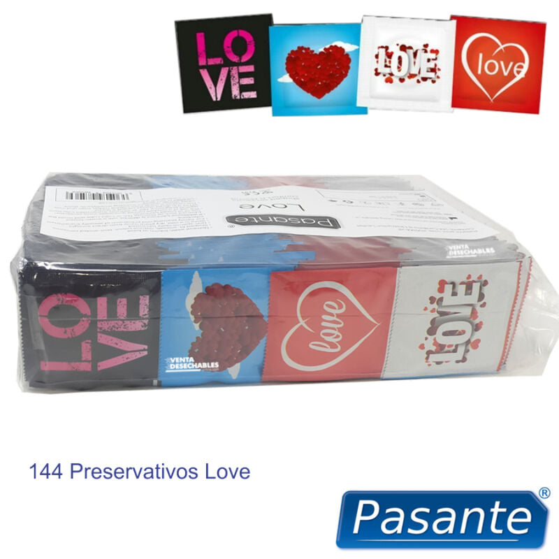 STAGIAIR - LIEFDE CONDOOM TAS 144 STUKS
