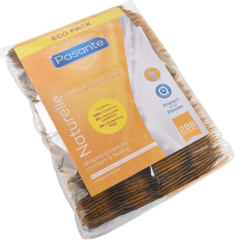PASANTE - NATURELLE ECO PACK CONDOOMZAK 288 EENHEDEN