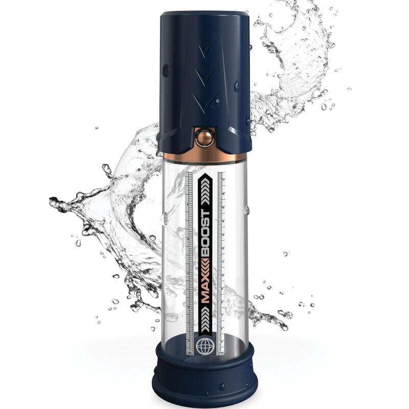 PUMP WORX - MAX BOOST BLAUWE ERECTIEPOMP