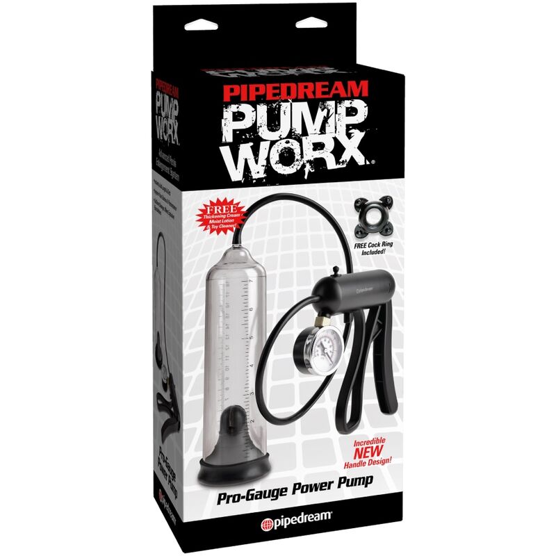 PUMP WORX - PRO-GAUGE TRANSPARANTE POWERPOMP