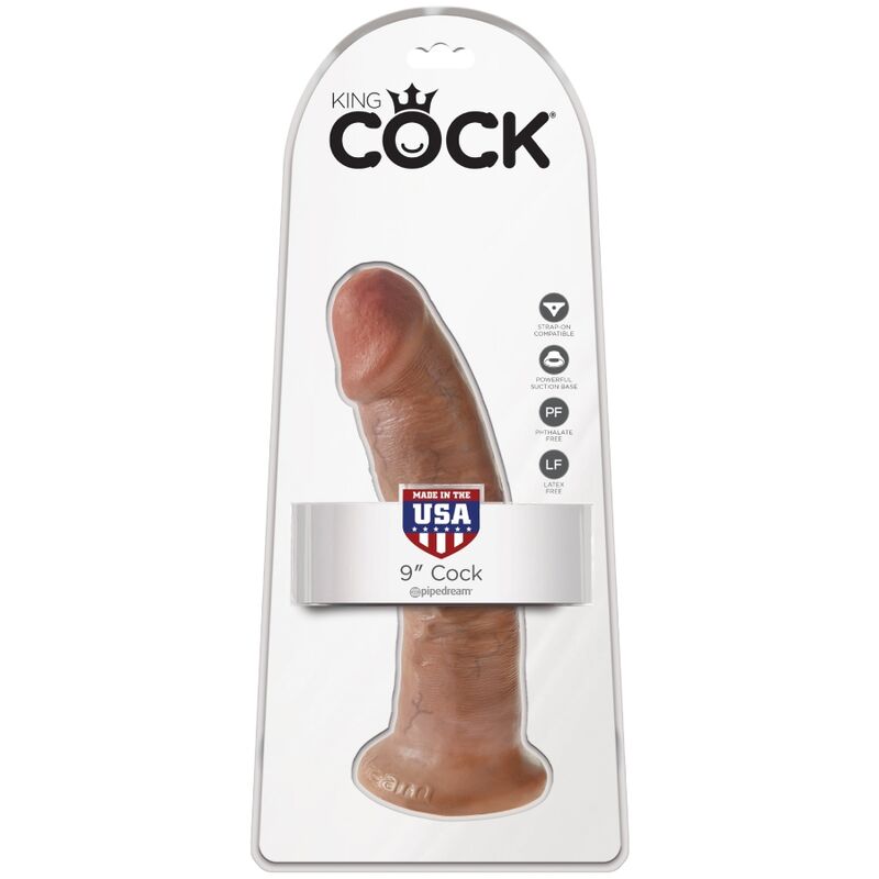 KING COCK - REALISTISCHE PENIS 21,7 CM SNOEP