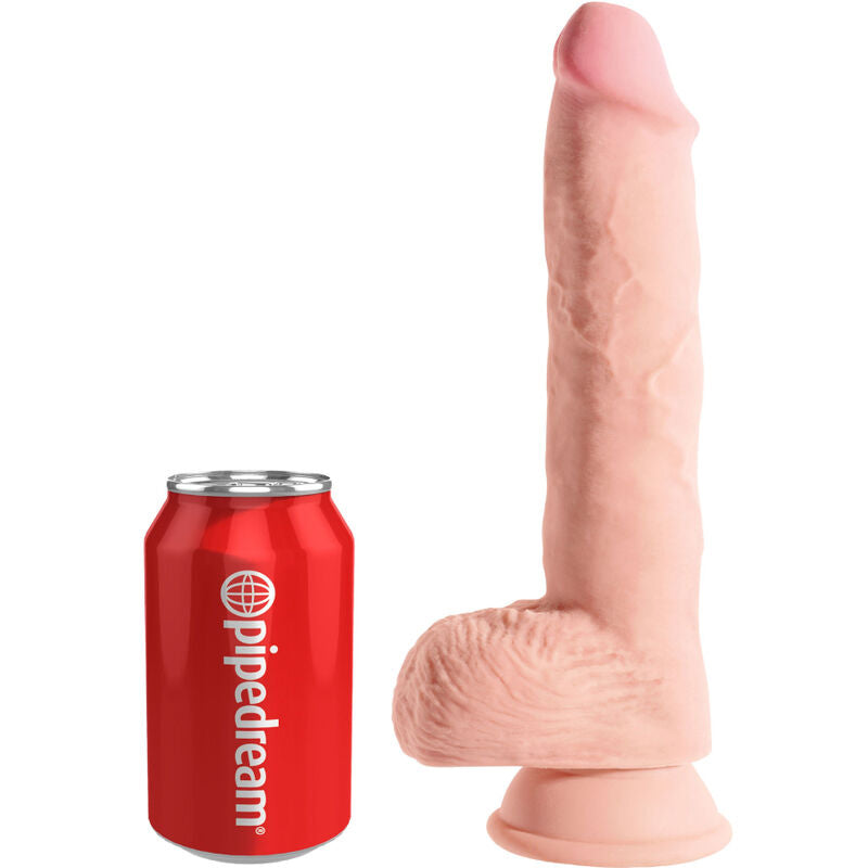 KING COCK - REALISTISCHE PENIS MET TESTIKELEN 19,4 CM NATUURLIJK