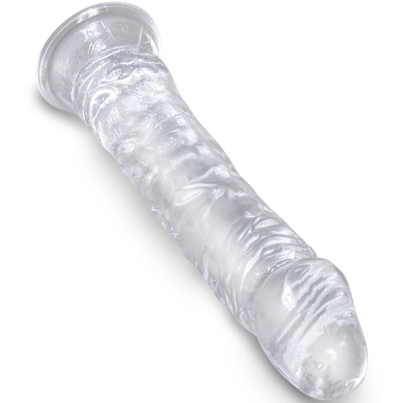 KING COCK - HELDERE REALISTISCHE PENIS 19,7 CM TRANSPARANT