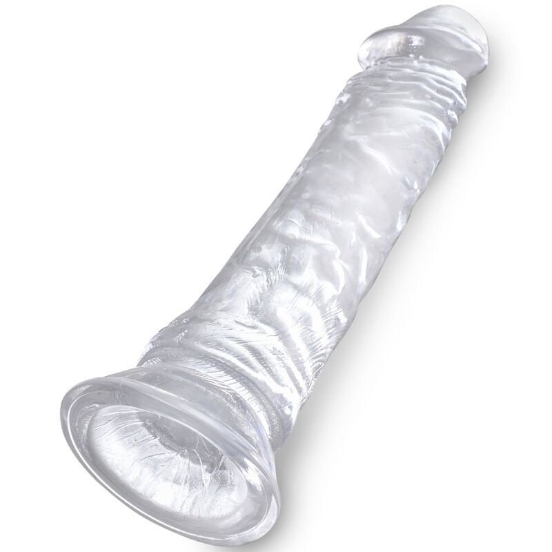 KING COCK - HELDERE REALISTISCHE PENIS 19,7 CM TRANSPARANT