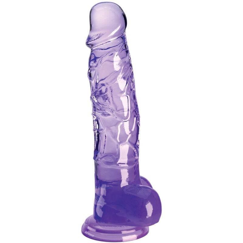 KING COCK - HELDERE REALISTISCHE PENIS MET TESTIKELEN 16,5 CM PAARS