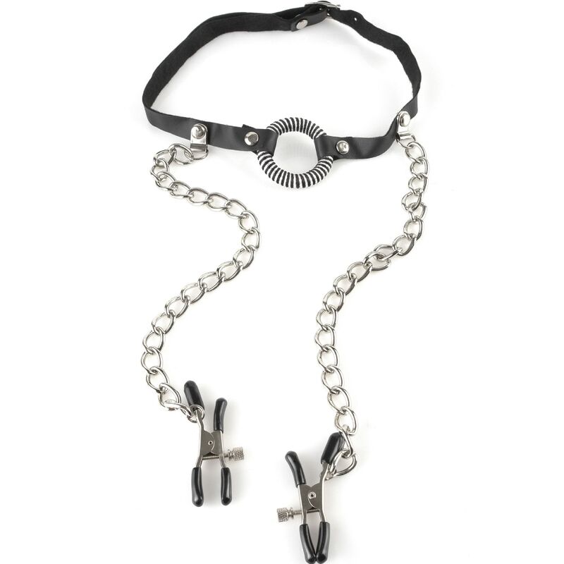 FETISH FANTASY SERIE - GAG MET TEPELKLEMMEN
