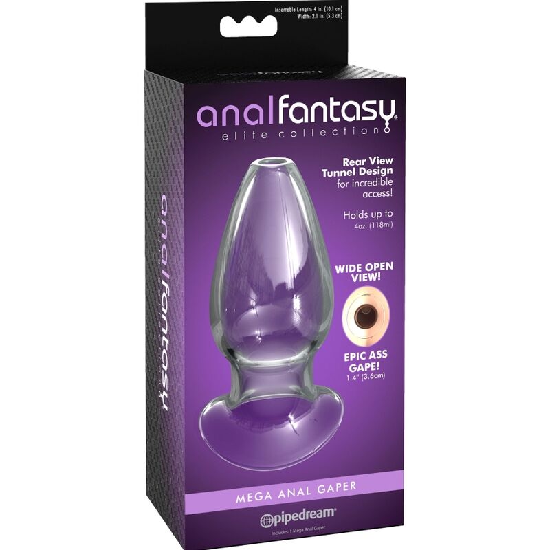 ANAL FANTASY ELITE COLLECTIE - GAPER CRYSTAL ANALE DILATOR MAAT L