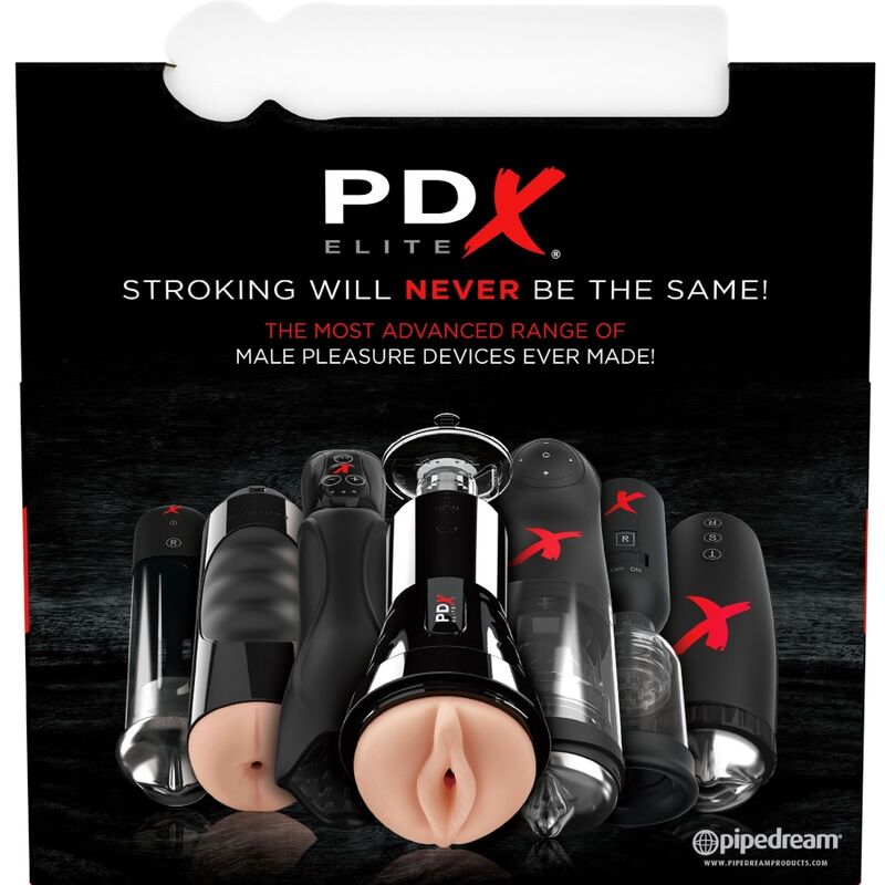 PDX ELITE - STROKER MASTURBATOR SET 12 UNITS: 6X VAGINA, 3X ANUS, 3X MOND