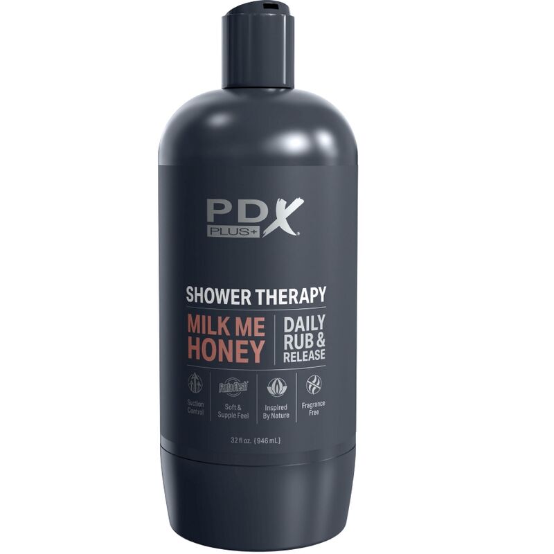 PDX PLUS - STROKER MASTURBATOR DISCRETE FLES ONTWERP SHAMPOO MILK ME HONEY CARAMEL