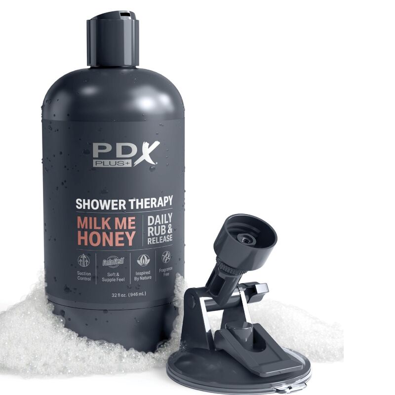 PDX PLUS - STROKER MASTURBATOR DISCRETE FLES ONTWERP SHAMPOO MILK ME HONEY CARAMEL