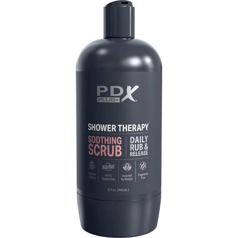 PDX PLUS - STROKER MASTURBATOR DISCRETE FLES ONTWERP SHAMPOO VERZACHTENDE SCRUB SNOEP