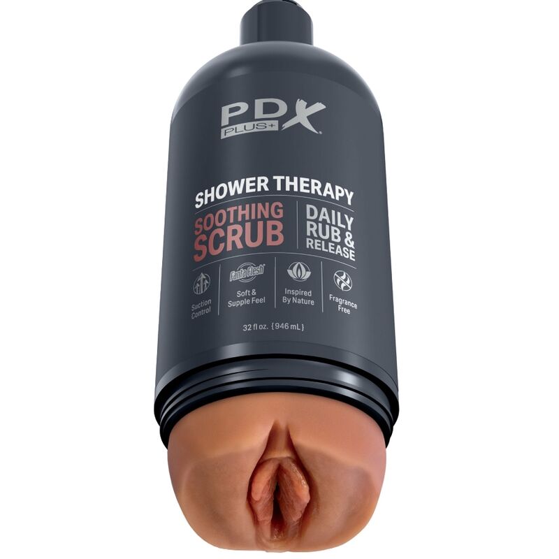 PDX PLUS - STROKER MASTURBATOR DISCRETE FLES ONTWERP SHAMPOO VERZACHTENDE SCRUB SNOEP