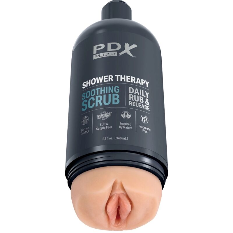 PDX PLUS - STROKER MASTURBATOR DISCRETE FLES ONTWERP SHAMPOO VERZACHTENDE SCRUB