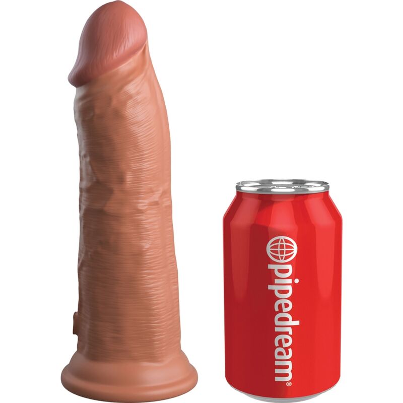 KING COCK - ELITE REALISTISCHE DILDO VIBRATOR &amp; SILICONEN 20,3 CM SNOEP
