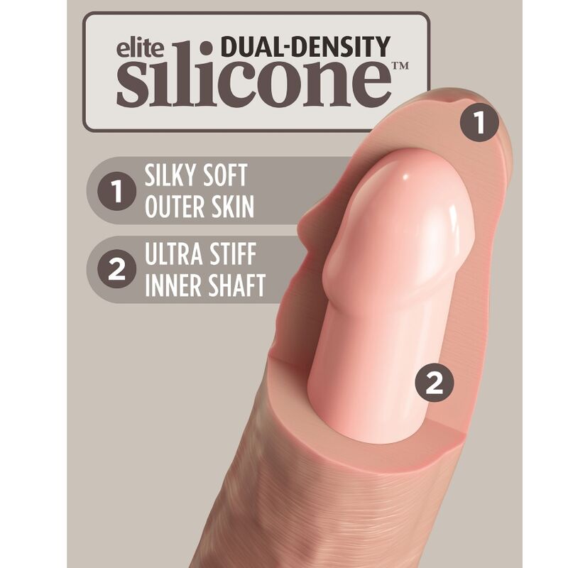 KING COCK - ELITE VERSTELBAAR BEGINNER HARNAS MET 15,2 CM DILDO