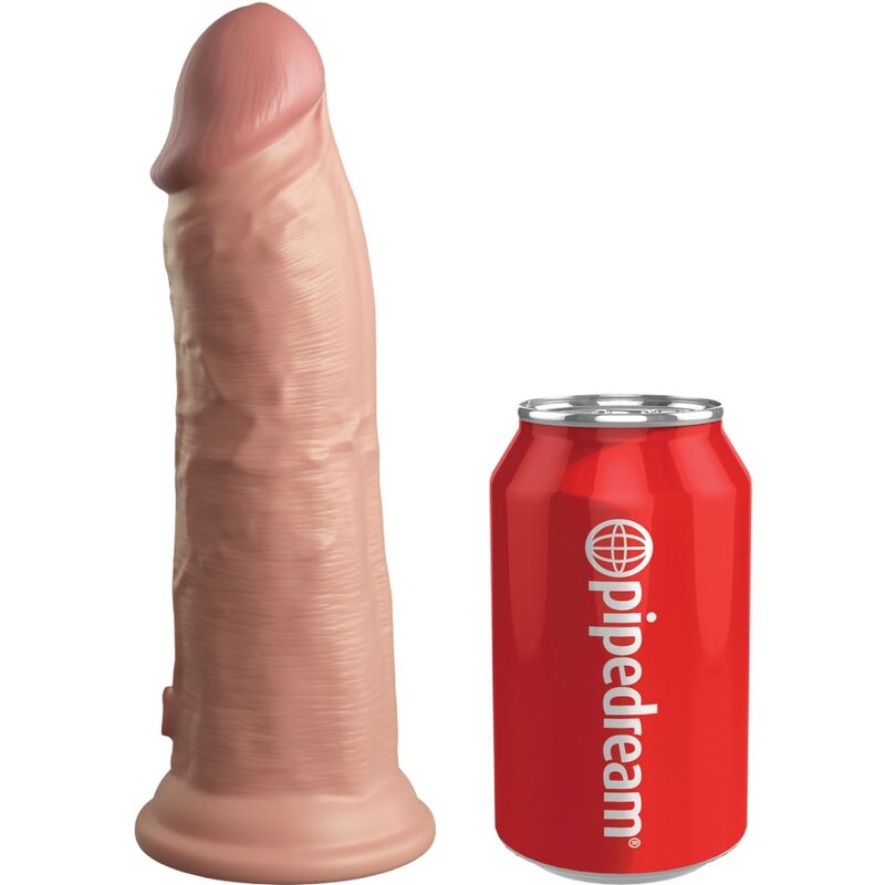 KING COCK - ELITE KIT DELUXE VERSTELBARE HARNAS RING MET TESTIKELS &amp; DILDO 20.3 CM