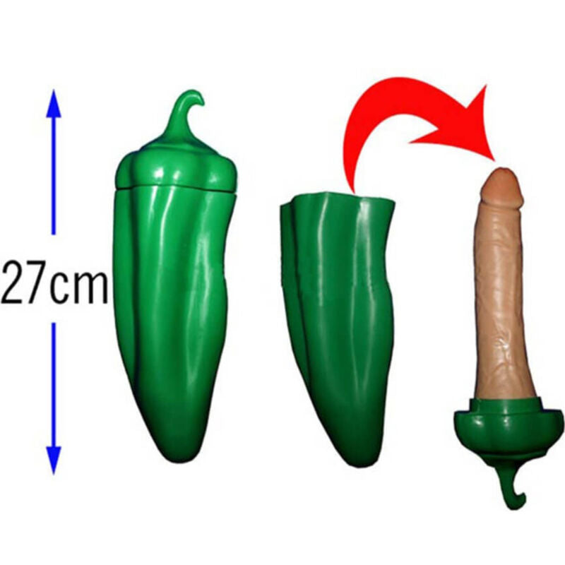 PIKANTE DUIVEL - GROENE PAPRIKA PENIS