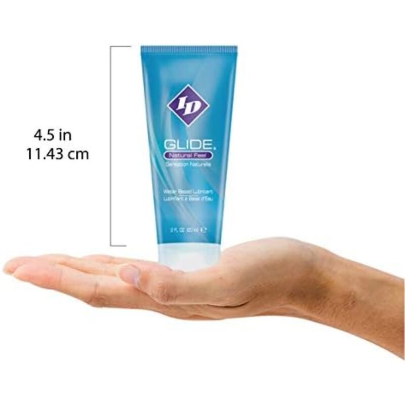 ID GLIDE - GLIJMIDDEL OP WATERBASIS, ULTRA LANGDURIGE REISTUBE 60 ML