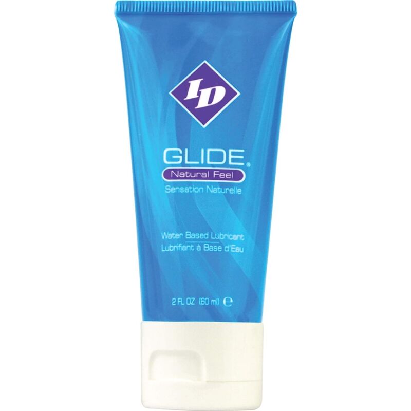 ID GLIDE - GLIJMIDDEL OP WATERBASIS, ULTRA LANGDURIGE REISTUBE 60 ML