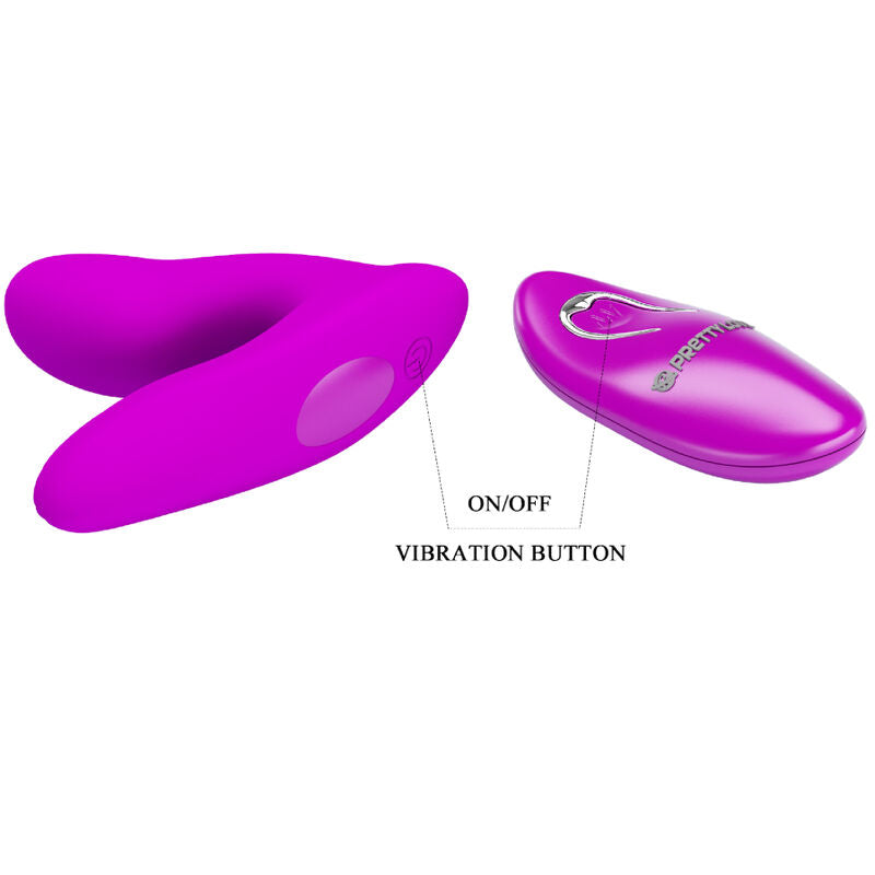 PRETTY LOVE - MELVIN CLITORALE MASSAGER MET AFSTANDSBEDIENING
