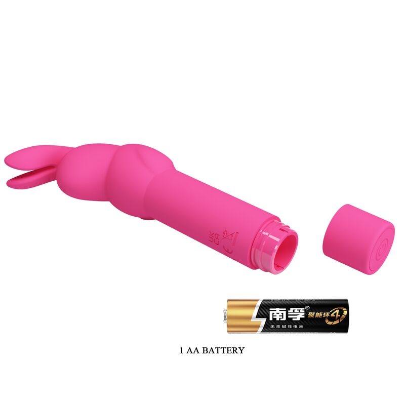 PRETTY LOVE - GERARDO FUCHSIA BUNNY SILICONEN VIBRATOR