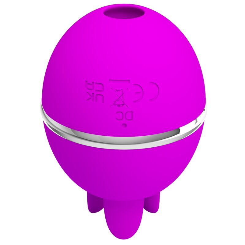 PRETTY LOVE - GEMINI BALL RONDE PAARSE SILICONEN VIBRATOR