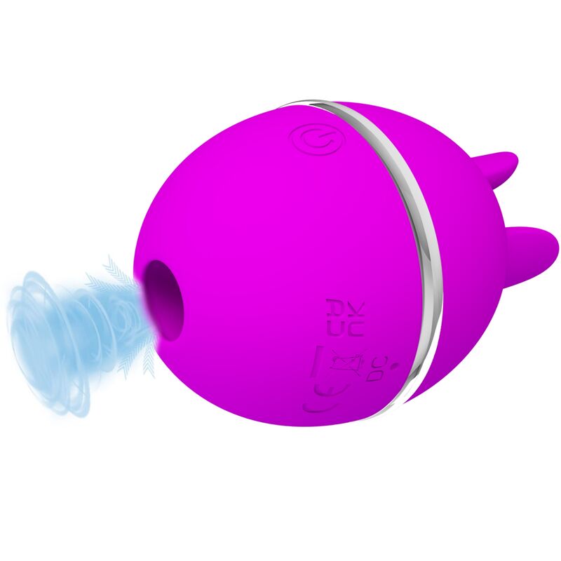 PRETTY LOVE - GEMINI BALL RONDE PAARSE SILICONEN VIBRATOR