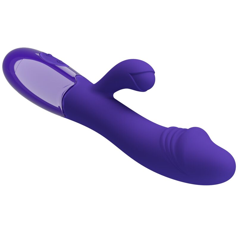PRETTY LOVE - SNAPPY YOUTH VIBRATOR &amp; PUNTOG STIMULATOR VIOLET