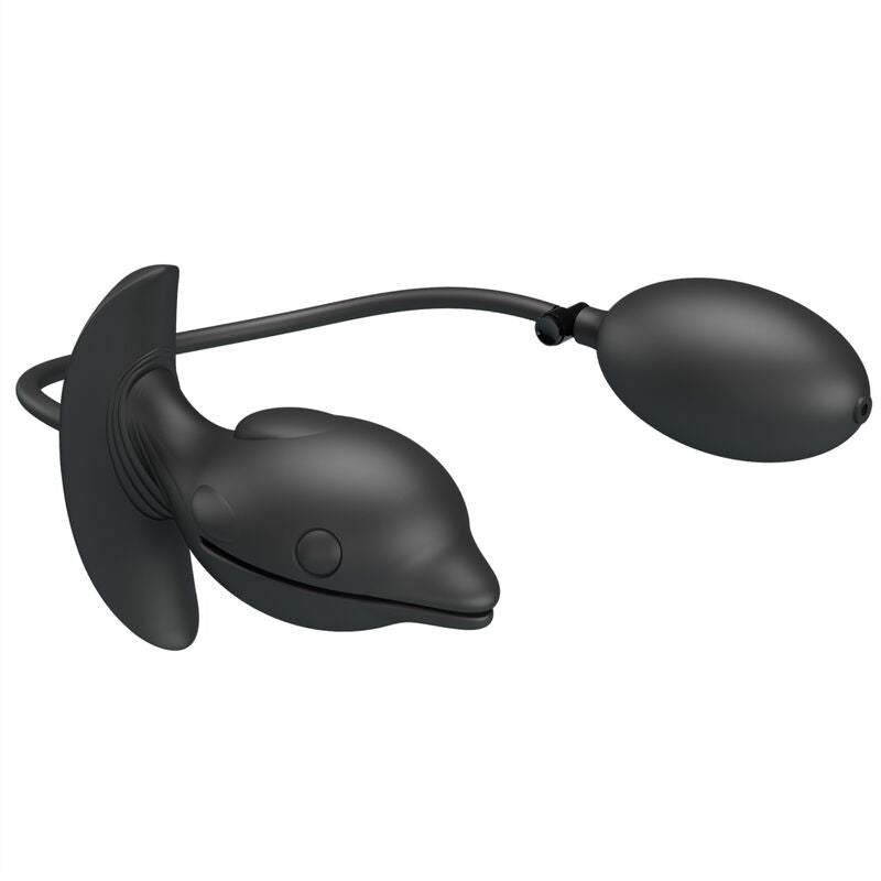 PRETTY LOVE - OPBLAASBARE &amp; OPLAADBARE DELFIN ANAAL PLUG